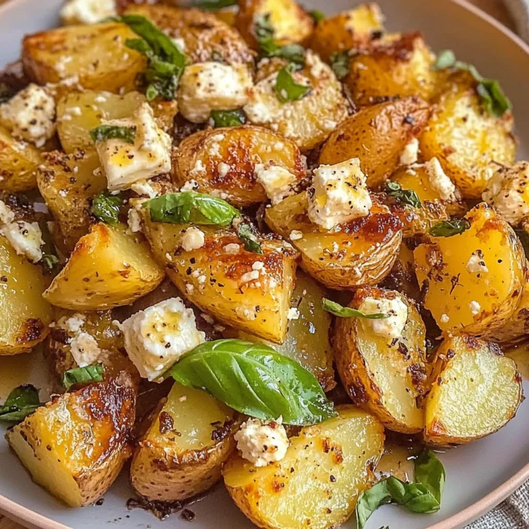 Baked Feta Potatoes