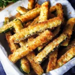 Baked Parmesan Zucchini Fries
