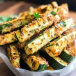 Baked Parmesan Zucchini Fries