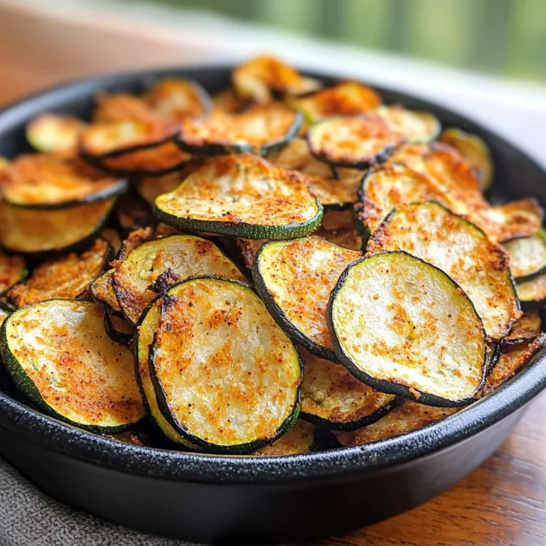 Baked Zucchini Chips Recipe