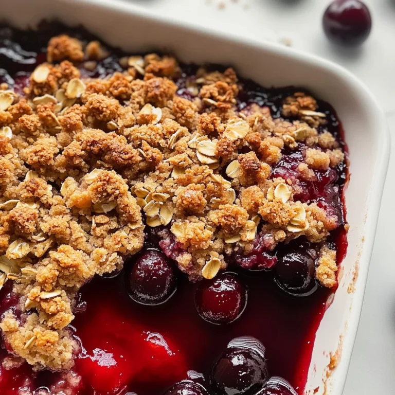 Cherry Crisp