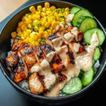 Chipotle Chicken Bowl With Corn