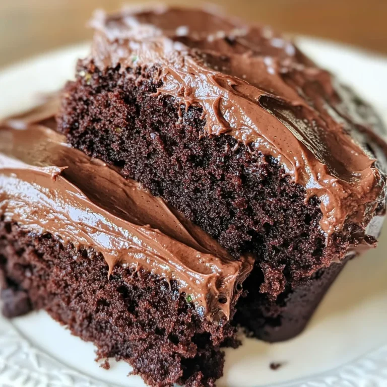 Chocolate Lover's Zucchini Cake