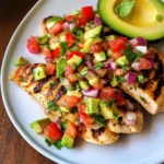 Cilantro-Lime Chicken with Avocado Salsa