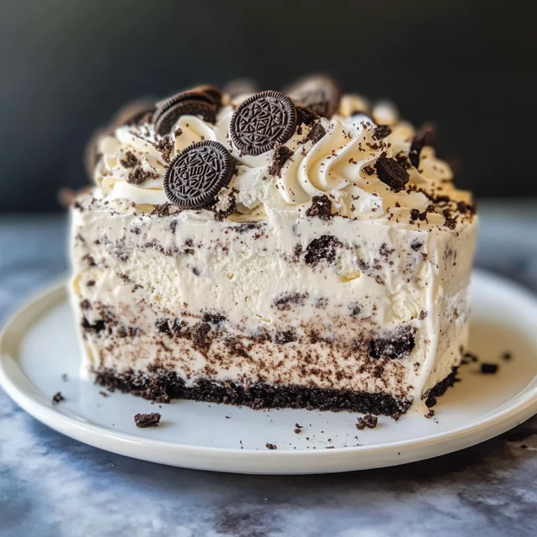 Cookies and Cream Ice Cream Cake