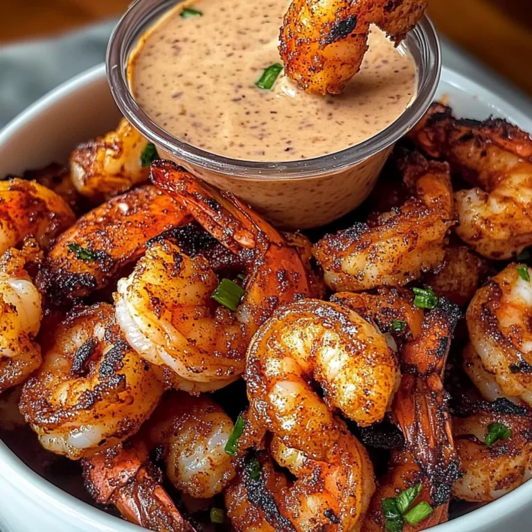 Crispy Cajun Shrimp With Creamy Sauce
