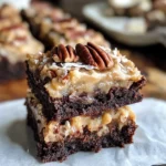 German Chocolate Brownies