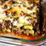 Ground Beef Zucchini Casserole