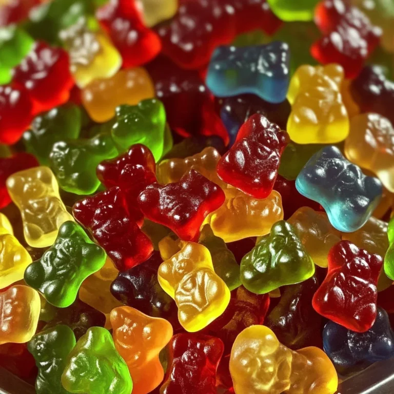 Homemade Sugar Free Gummy Candy