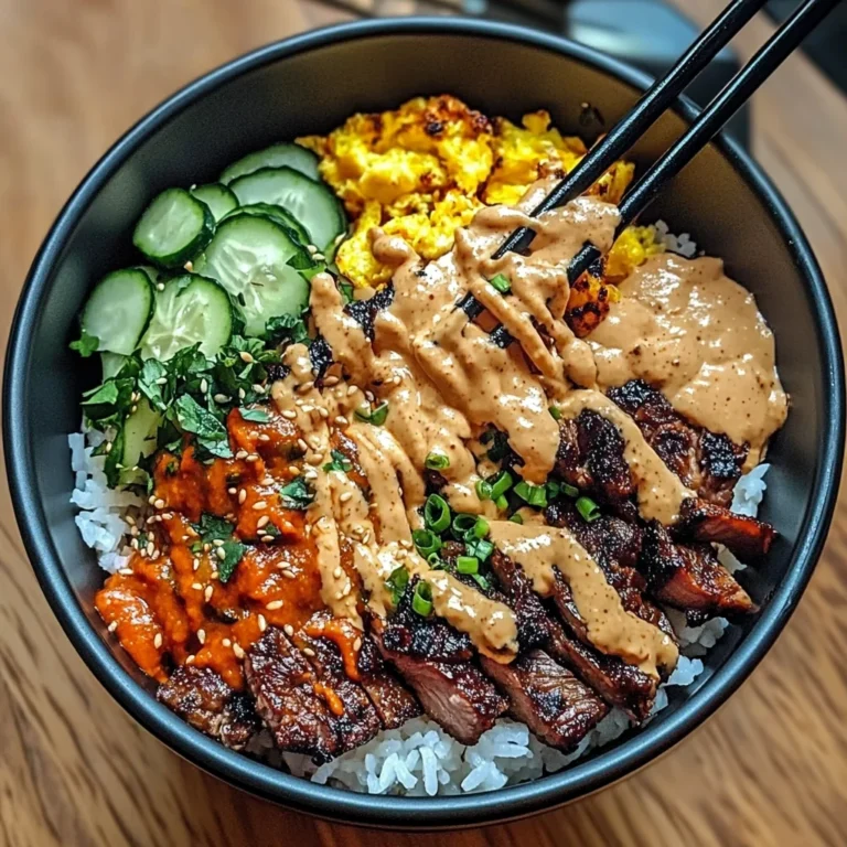 Korean Bbq Beef Bowls With Spicy Mayo & Scrambled Eggs