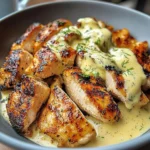 Lemon Pepper Chicken Bowl With Creamy Lemon Sauce