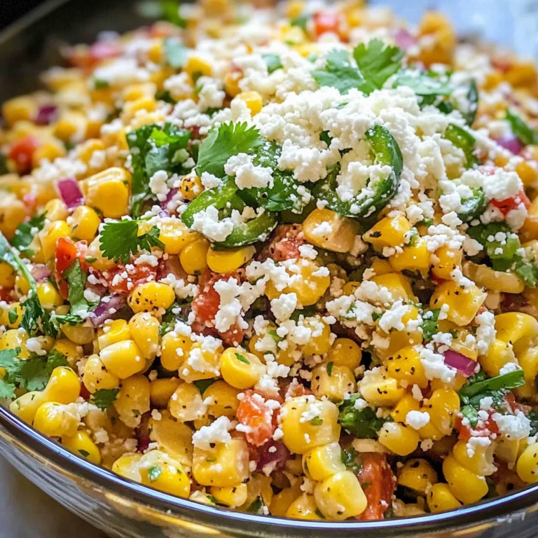 Mexican Street Corn Salad