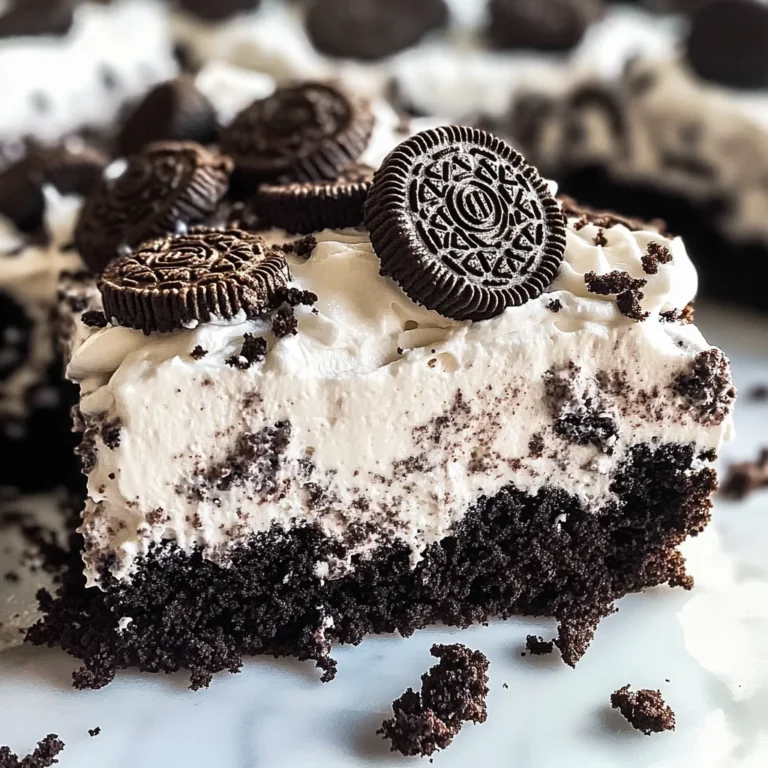 Oreo Poke Cake