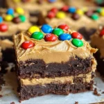 Peanut Butter Whip Brownies