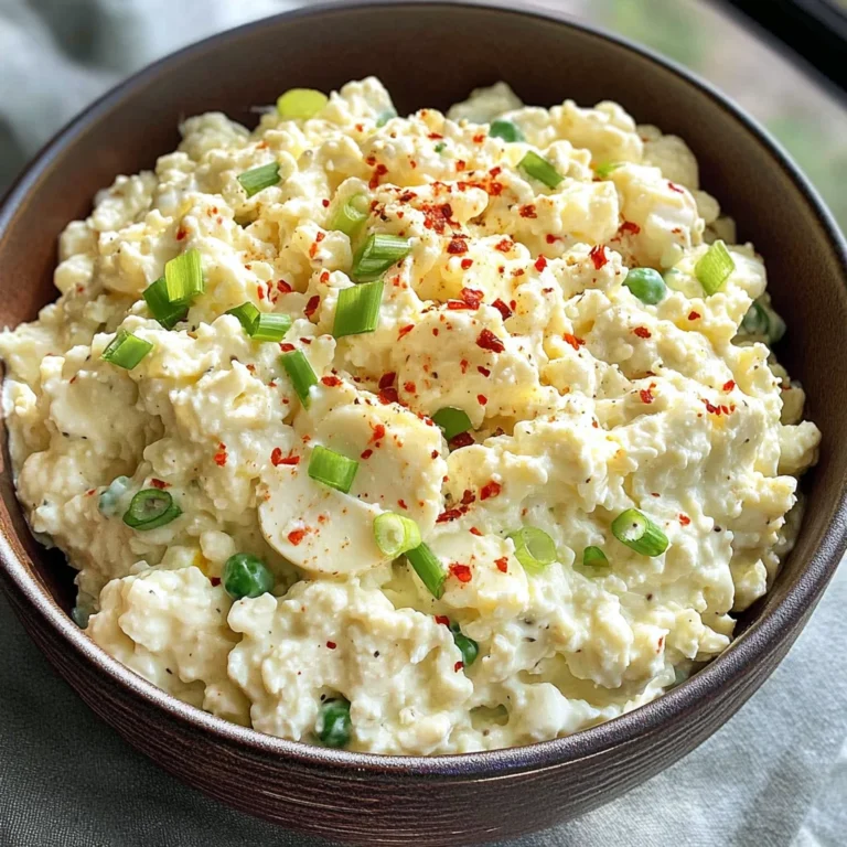 Simple Cottage Cheese Egg Salad