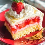 Strawberry Jello Poke Cake