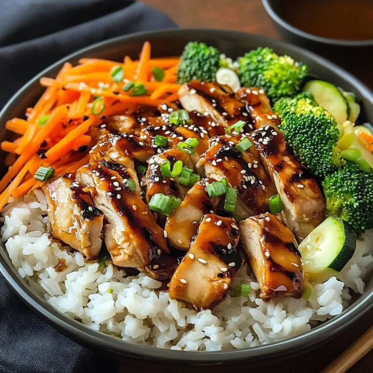 Teriyaki Grilled Chicken and Veggie Rice Bowls