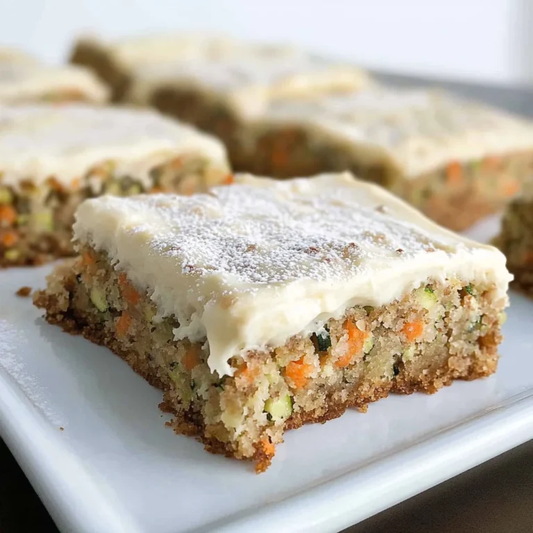 The Best Zucchini Bars