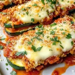 Three Cheese Zucchini Parmesan
