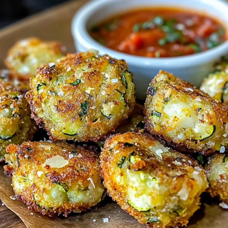 Zucchini Garlic Bites