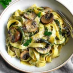 Zucchini Mushroom Pasta