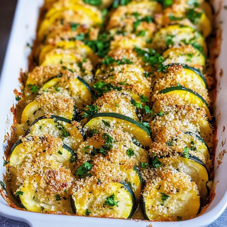 Zucchini & Squash Casserole