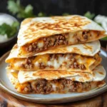 Cheesy Ground Beef Quesadillas Recipe is a must-try!
