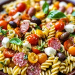 Easy Italian Antipasto Pasta Salad