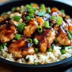 Honey BBQ Chicken Rice – The Best 1-Pan Family Dinner
