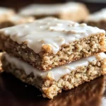 Iced Oatmeal Cookie Bar Recipe