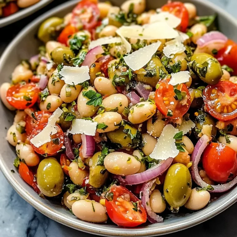 Italian White Bean Salad Recipe