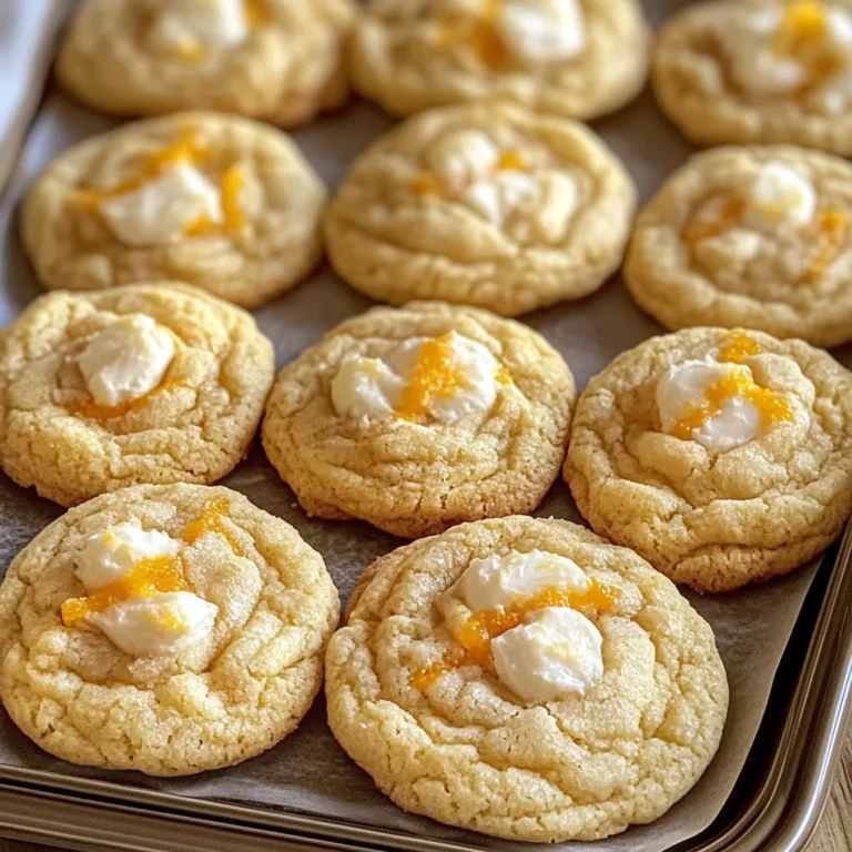 Orange Creamsicle Cookies