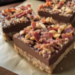 Peanut Butter-Turkey Bacon Bars