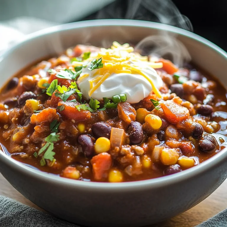 20-Minute Vegetarian Chili Recipe