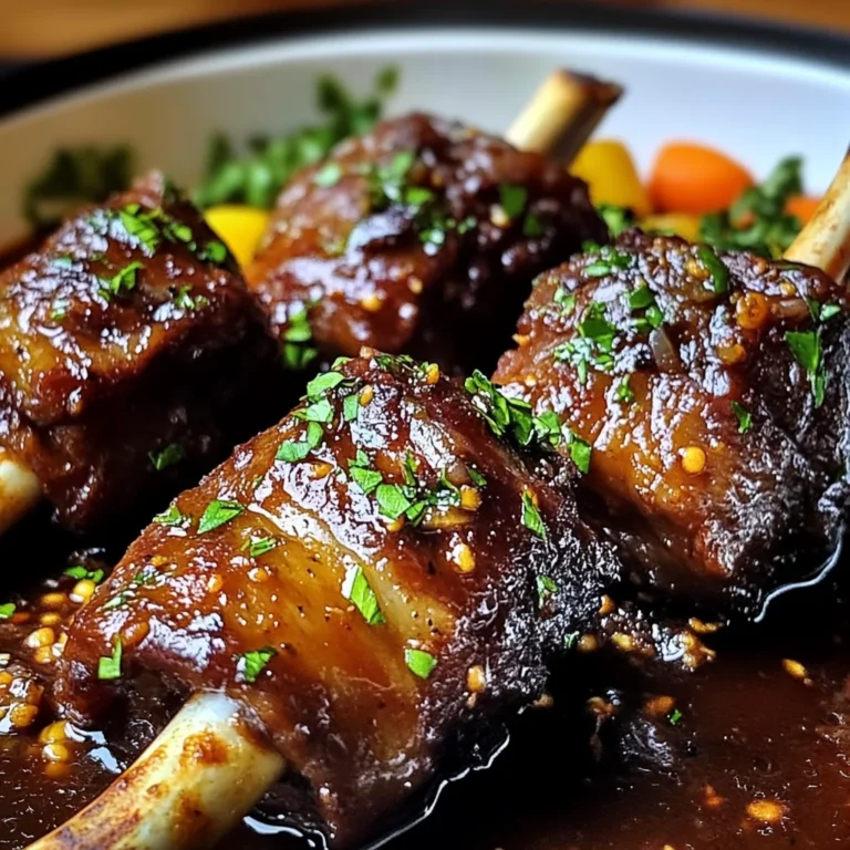 Braised Lamb Shanks Recipe