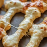 Cheesy Halloween Breadstick Bones