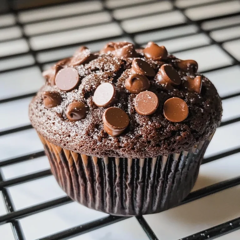 Double Chocolate Espresso Muffins