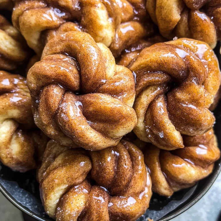 Easiest Cinnamon Crunch Knots