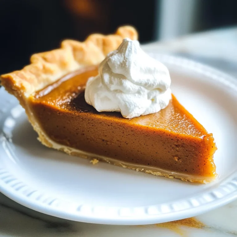Easy Pumpkin Pie