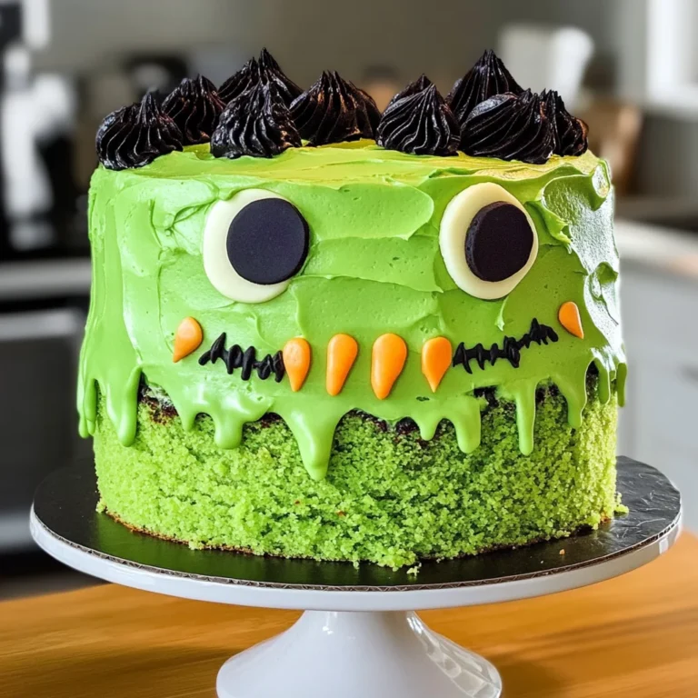 Frankenstein Cake