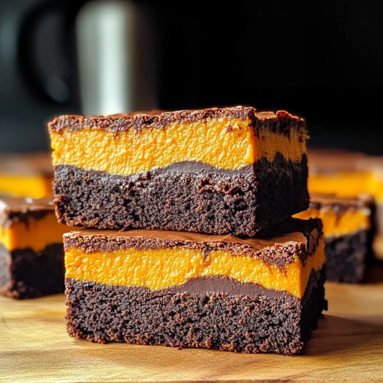Pumpkin Brownies
