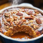 Pumpkin Pecan Cobbler