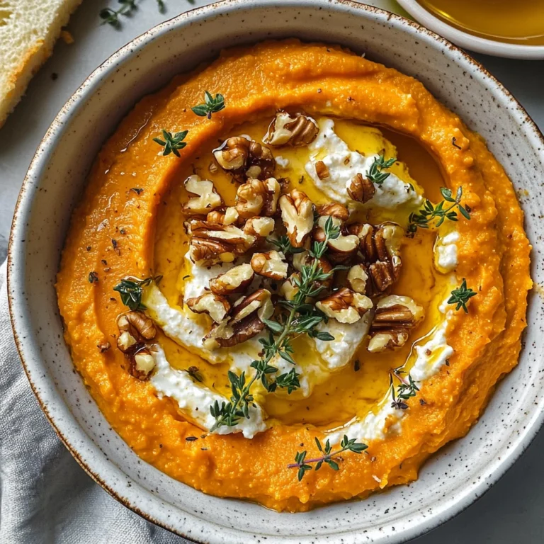 Pumpkin Whipped Feta Dip