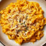 Roasted Pumpkin and Garlic Pasta