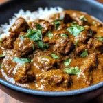 Slow-Cooked Beef Curry in Spiced Coconut Gravy