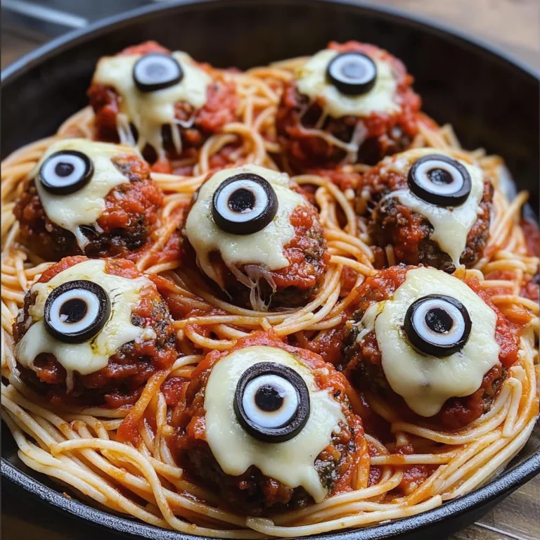 Spooky Spaghetti & Eyeballs