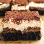 Tiramisu Brownies