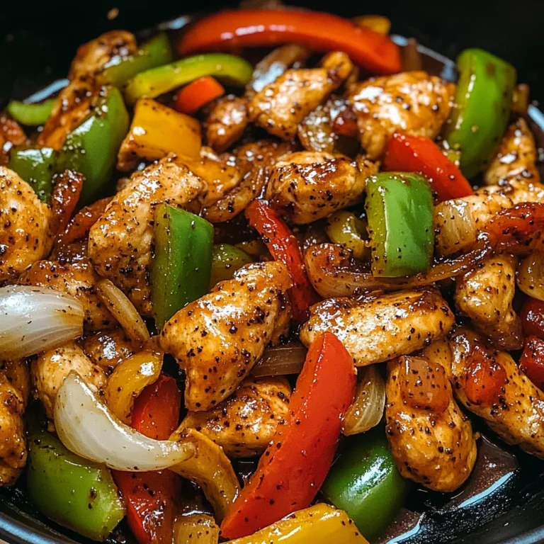 Black Pepper Chicken