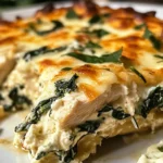 Chicken and Spinach Casserole with Cream Cheese