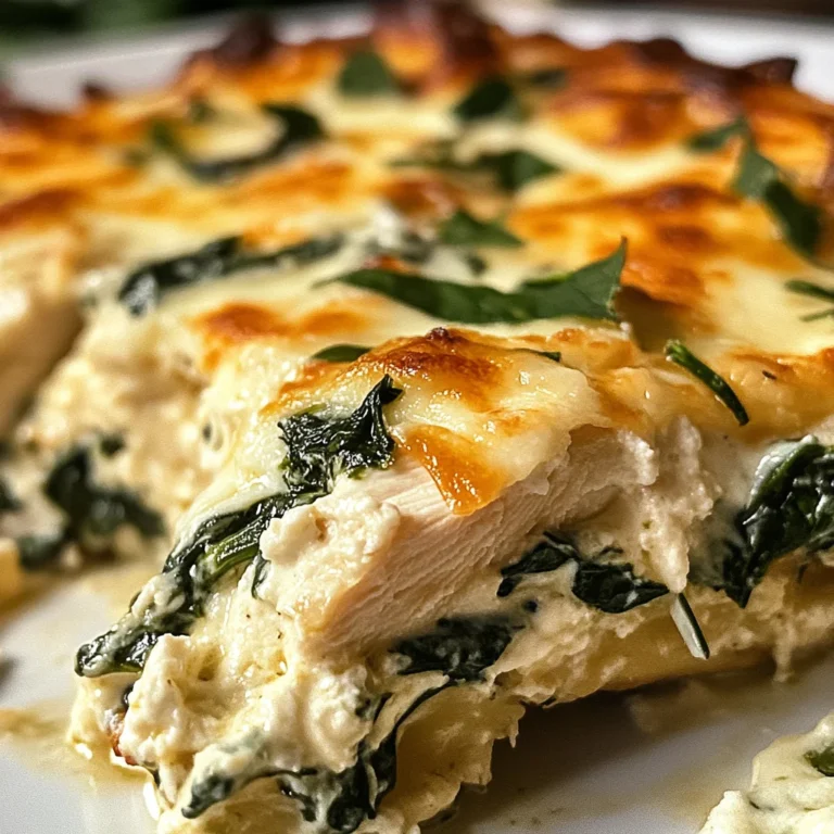 Chicken and Spinach Casserole with Cream Cheese